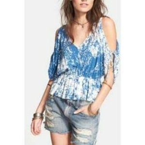 Free People Open Shoulder Top